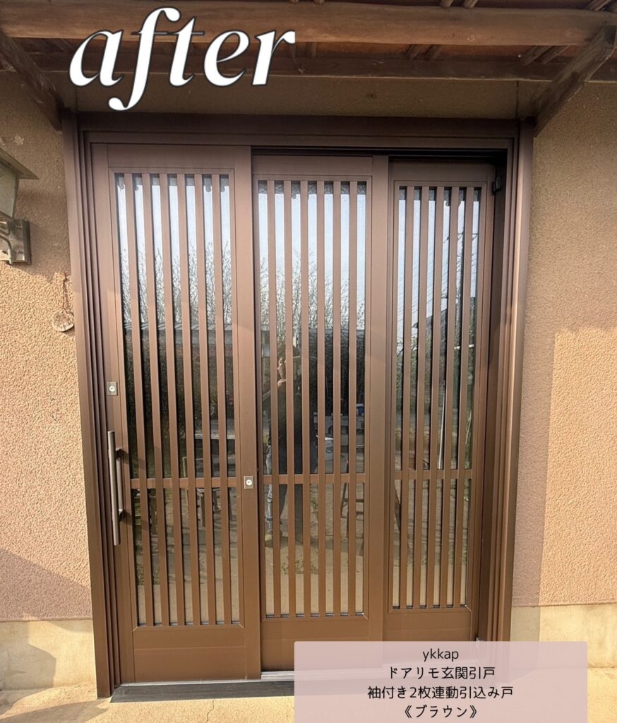 埼玉県北本市　玄関引戸の破損を解消！迷いを解決した最適なリフォーム提案とは？