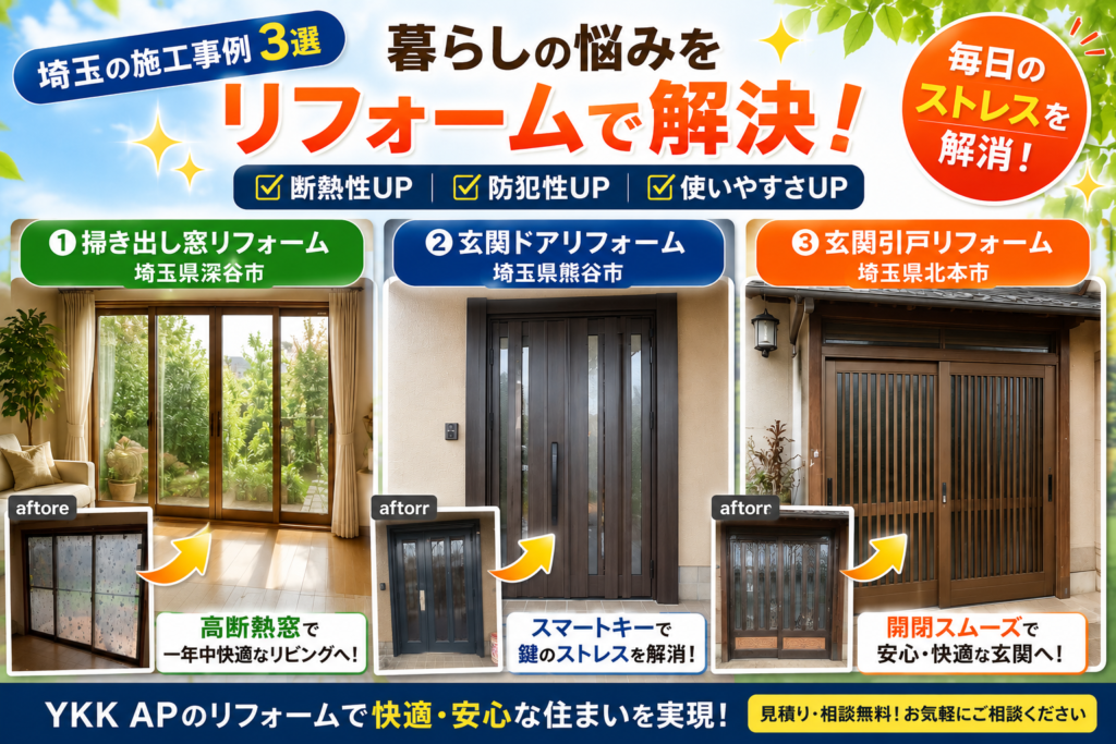 🏡【YouTube更新しました】まだ5月なのに暑い…💦 窓・玄関リフォームで快適な暮らしへ！