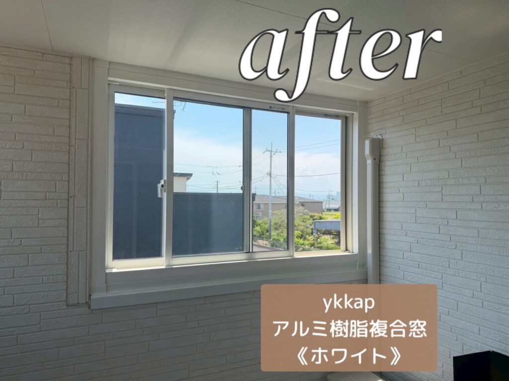  YKKAP<br />
アルミ樹脂複合窓<br />
【ホワイト】