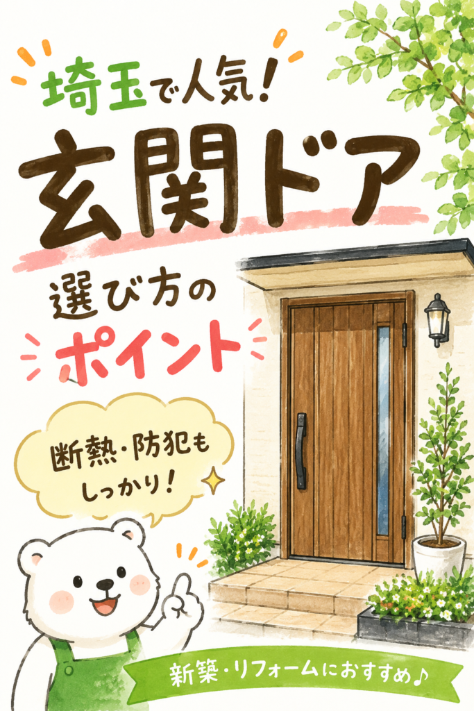 埼玉県で人気の玄関ドアランキング＆後悔しない選び方のコツ
