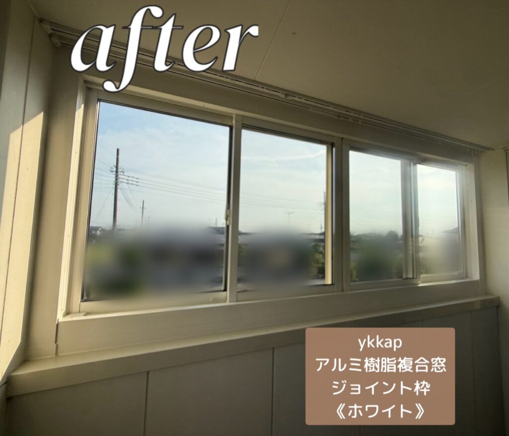 YKKAP<br />
マドリモアルミ樹脂複合窓<br />
引違い窓4枚建て<br />
【ホワイト】