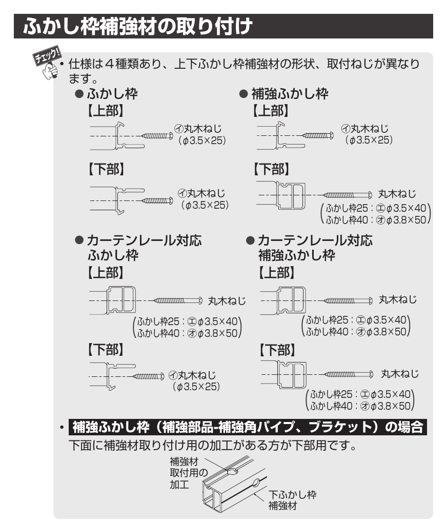 内窓のふかし枠はなぜ必要？窓台の奥行きと干渉を確認