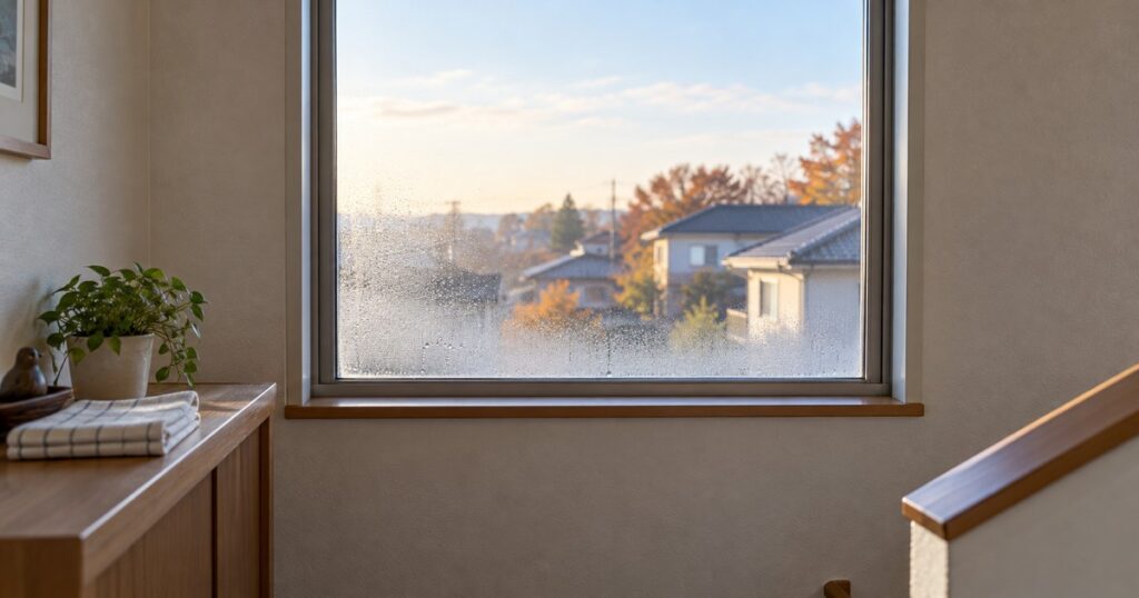 開かないFIX窓に結露？換気できない窓の確認ポイント｜桶川市