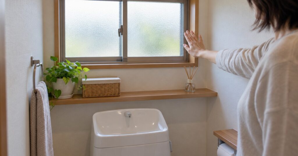 トイレの小窓が寒い…内窓は使いやすい？｜伊勢崎市